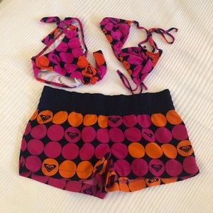 ROXY bikini with shorts